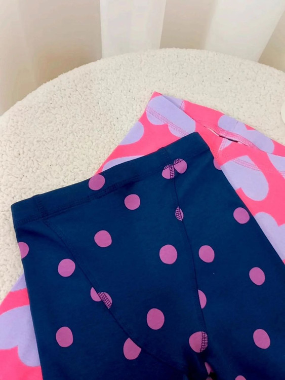 ست دخترانه صورتی قلبی برند NEXT