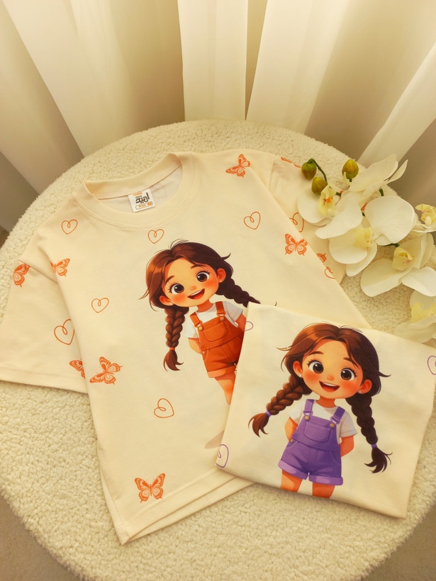 تیشرت شلوارک دخترانه